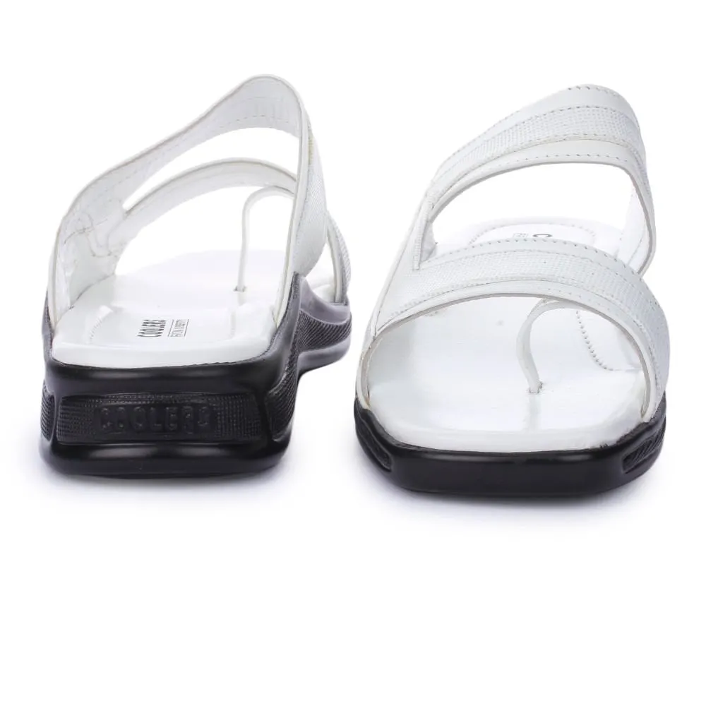 Bebe Slippers Coolers Casual (White) Slippers For Men 2050-01 By Liberty