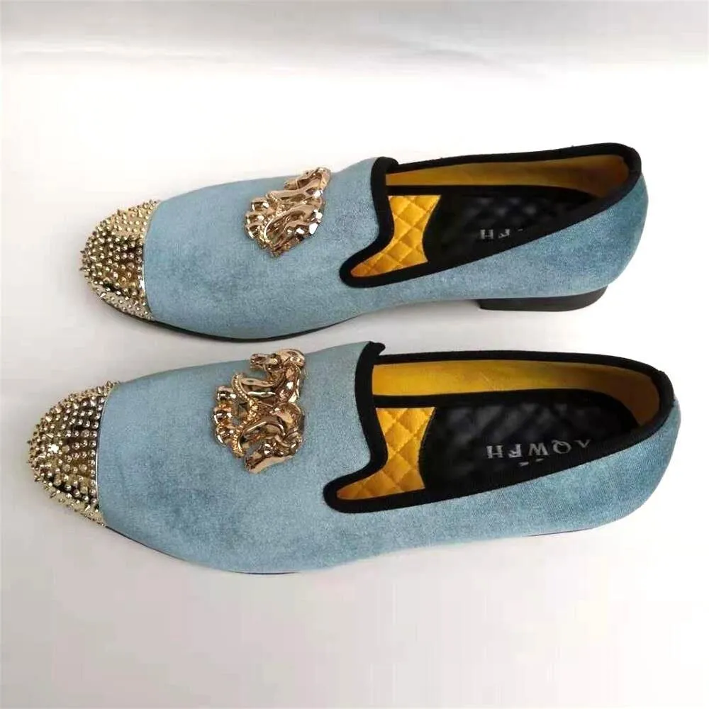 Handmade Men Loafers  Party And Wedding Shoes Heeled Penny Loafers