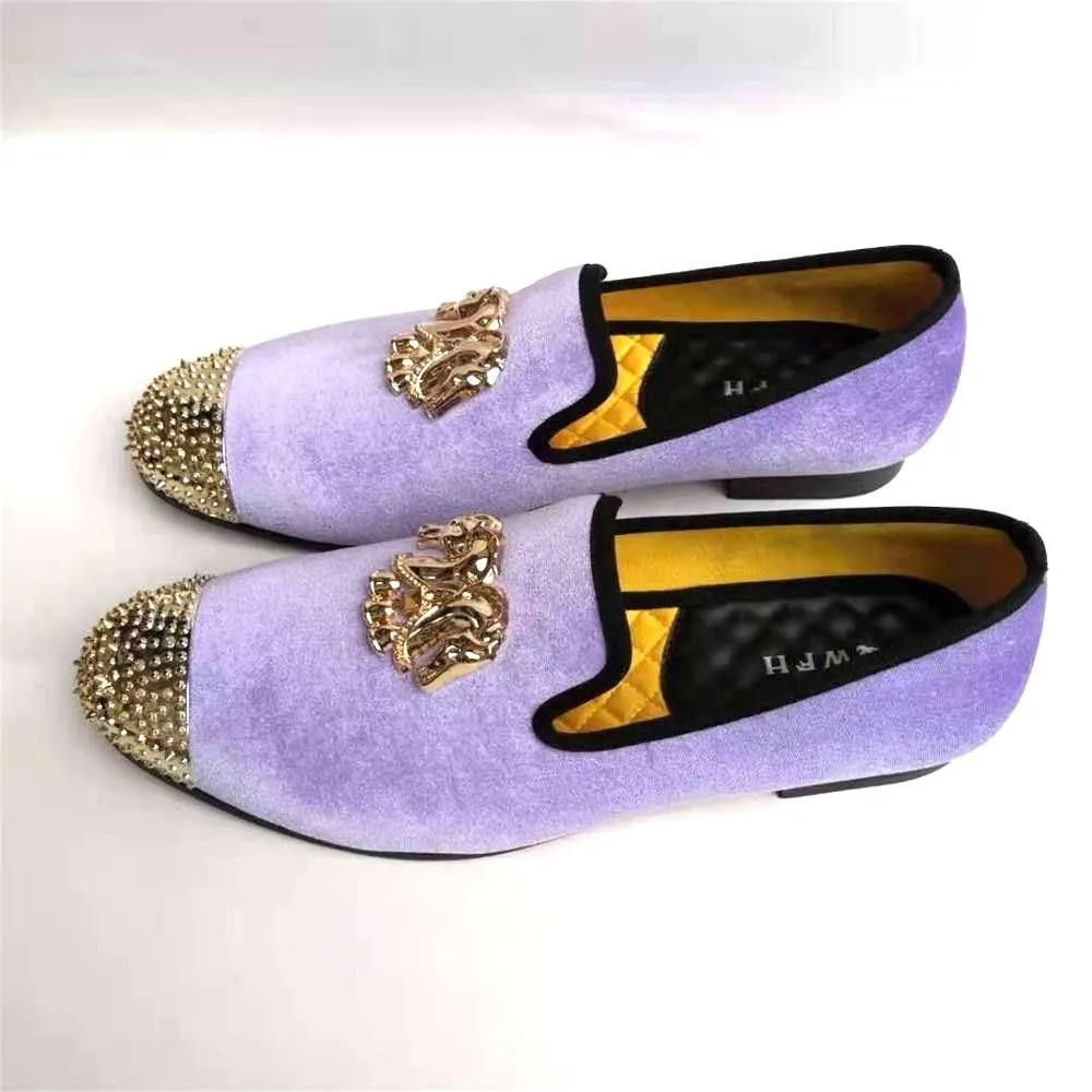 Leather Loafers Shoes Handmade Men Loafers  Party And Wedding Shoes