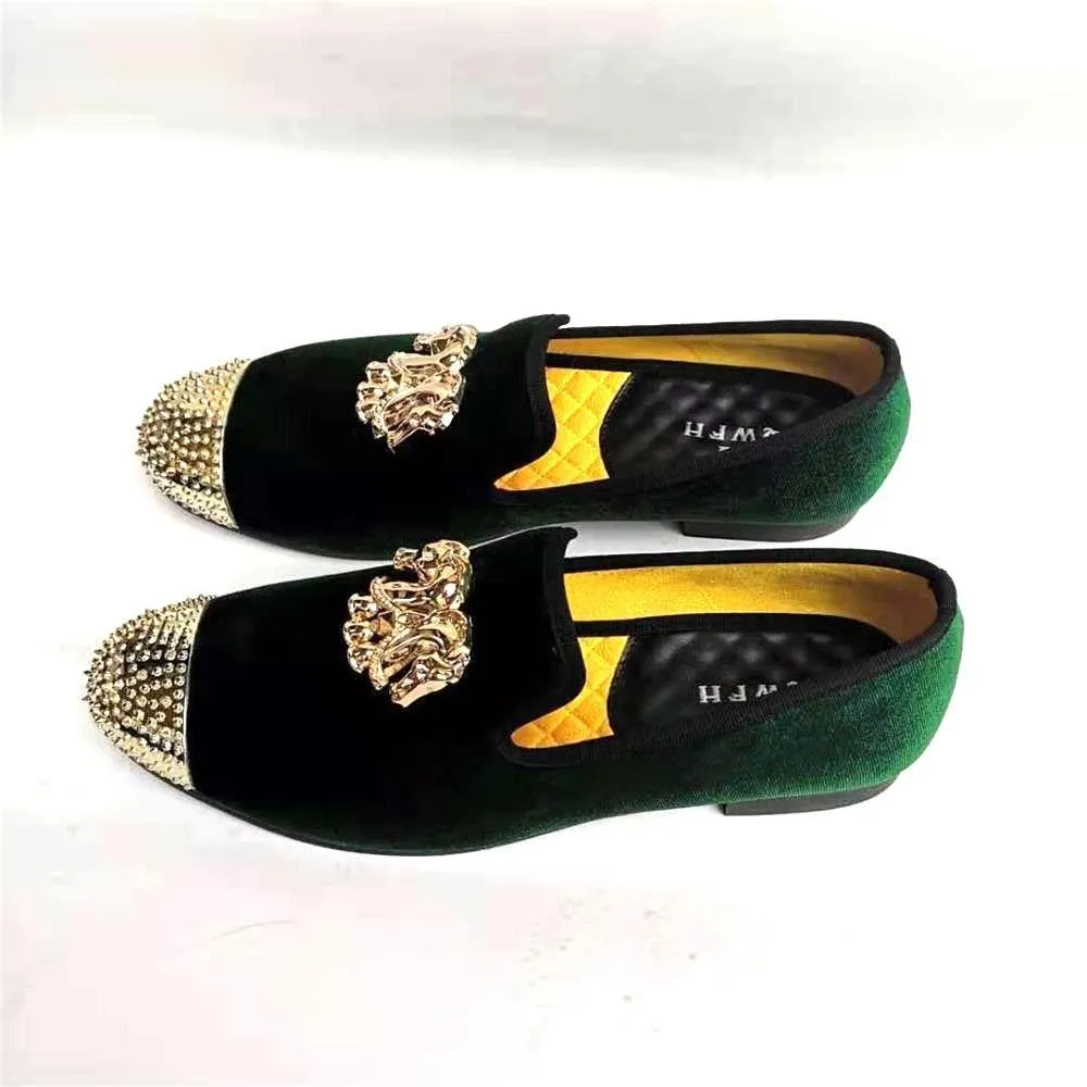 Ladies Penny Loafers Handmade Men Loafers  Party And Wedding Shoes