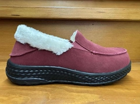 Molded Midsole carbon fiber plate Propet WXX014 Britt Slipper Wine Red