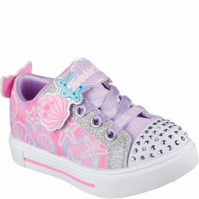 Skechers Twinkle Sparks Underwater Magic Trainer Flexible Material Trail Ready Fit