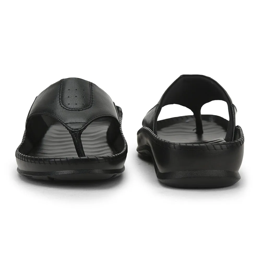 Wade Slides Coolers Black Casual Slipper For Men META-1 By Liberty