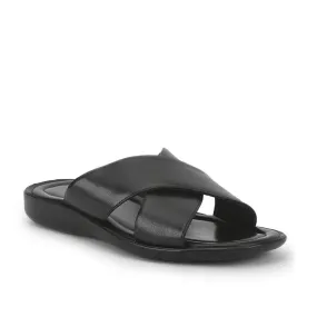 Coolers Casual Slippers For Men (Black) CROSS-1E By Liberty Bear Slippers With Claws