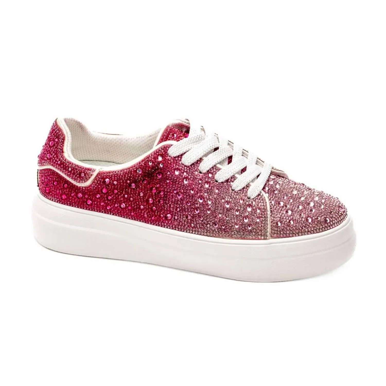 Wedge Ash Sneakers Corkys Footwear - Women's Bedazzle Ombre Sneakers