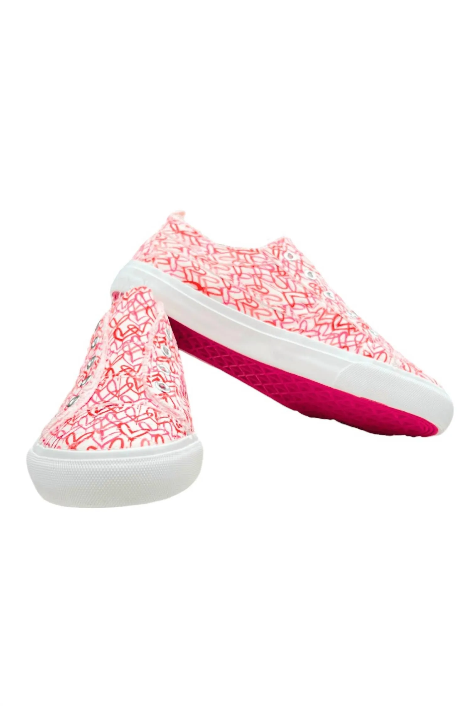 Cute Comfy Sneakers Corkys Footwear - Women's Cross My Heart Slip-On Canvas Shoes
