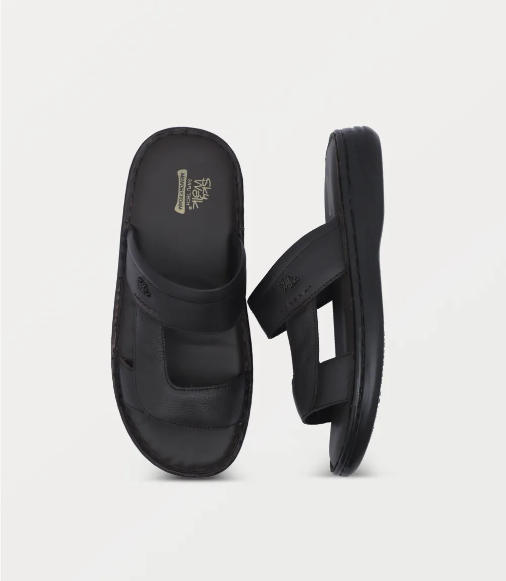 Plush Sneaker Slippers BM6868-ESPRESSO-Men Comfort Slipper