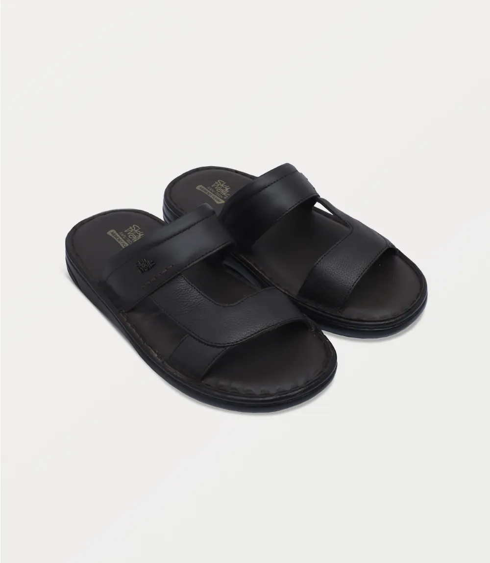 Walker Slides BM6868-ESPRESSO-Men Comfort Slipper