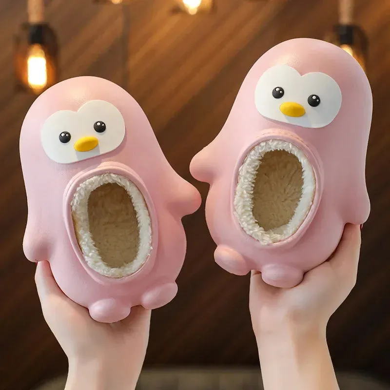 CozyCubs Parent-Child Cotton Slippers Massage Foot Slippers