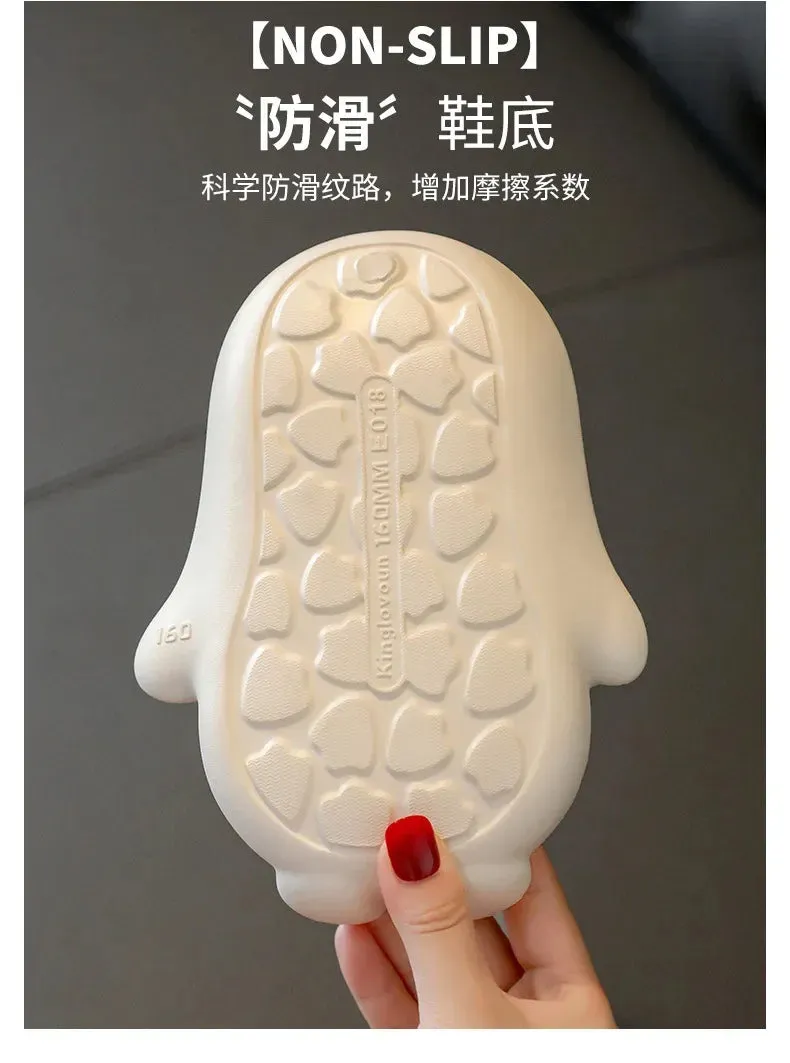 CozyCubs Parent-Child Cotton Slippers Mules Slides