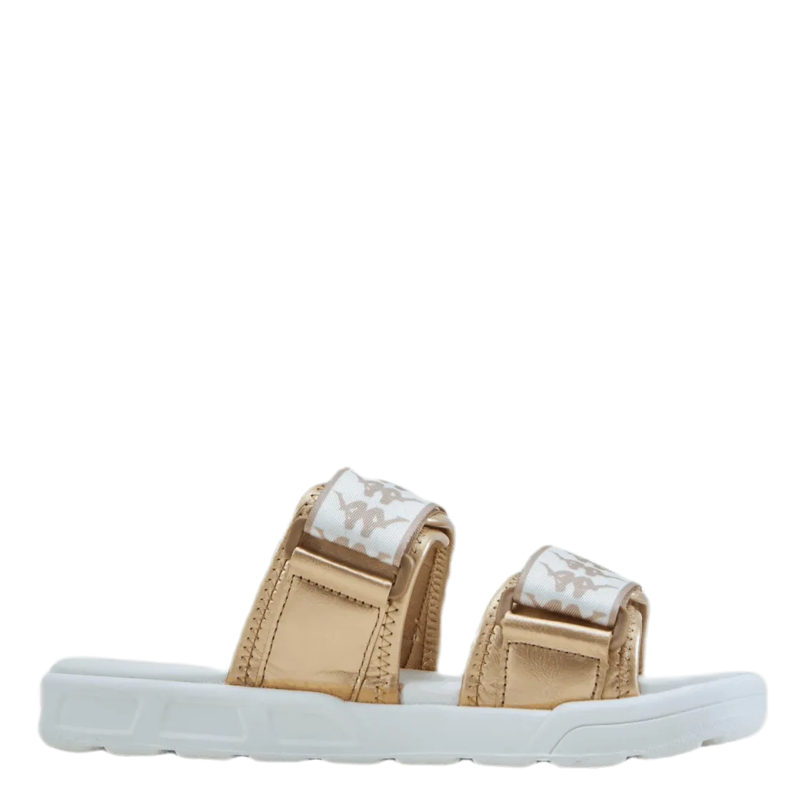 Slipper, Authentic Banda Aster White/Beige Slides Fluffy