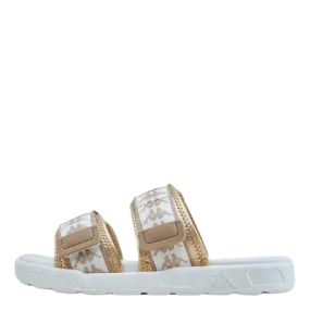 Big 5 Slippers Slipper, Authentic Banda Aster White/Beige