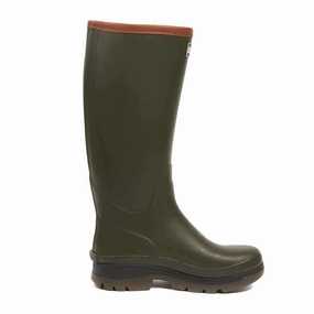 Rain Comfort Barbour Tempest Wellingtons Olive