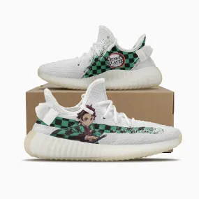 Demon Slayer Tanjiro Kamado YZ Anime Shoes Asics Gel-lyte Mt Shoes