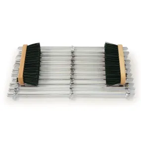 Boot Scraper Mat c/w Brushes Recycled Plastic Adidas Shoes