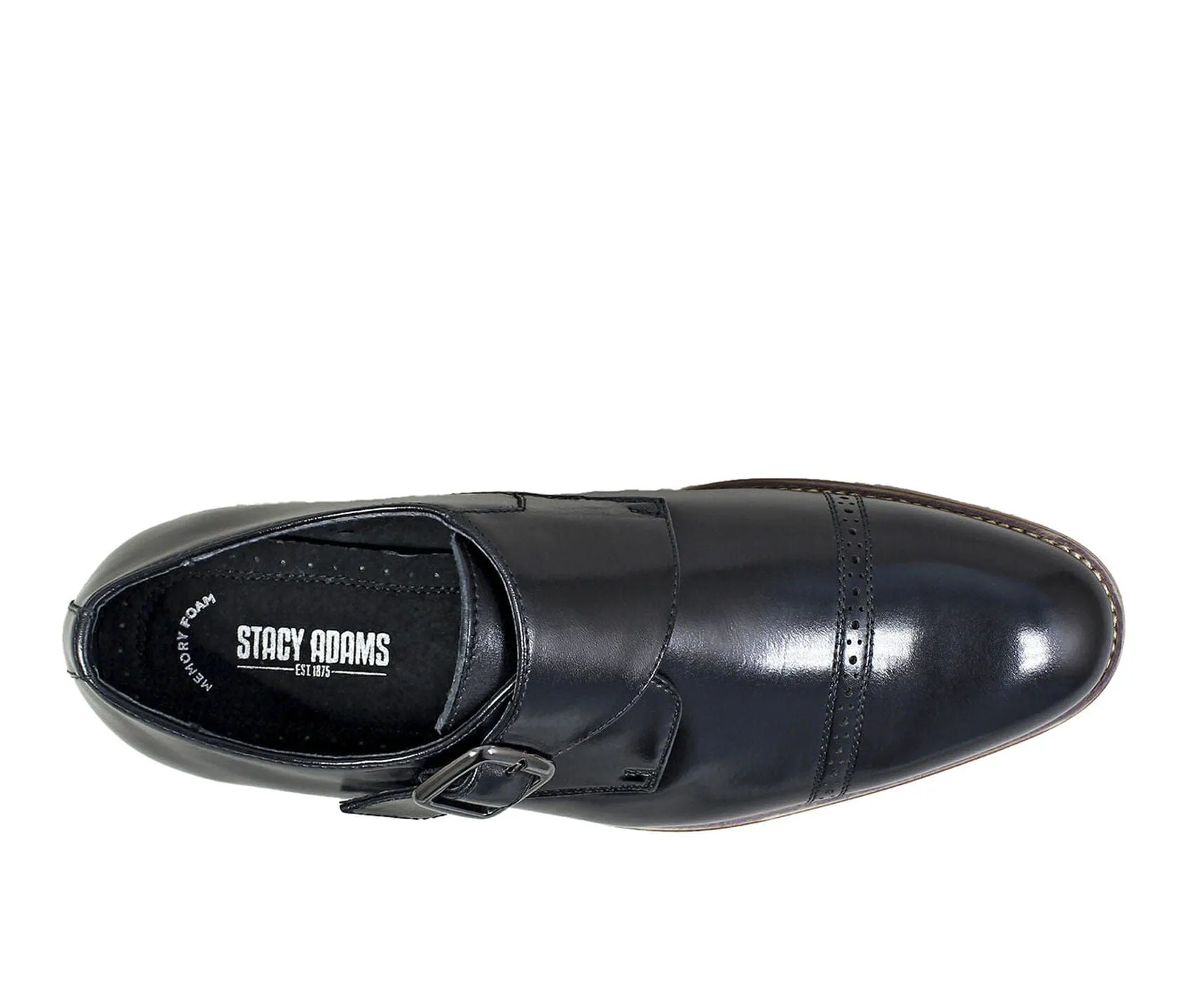 Asics Workplace Shoes Desmond Cap Toe Monk Strap