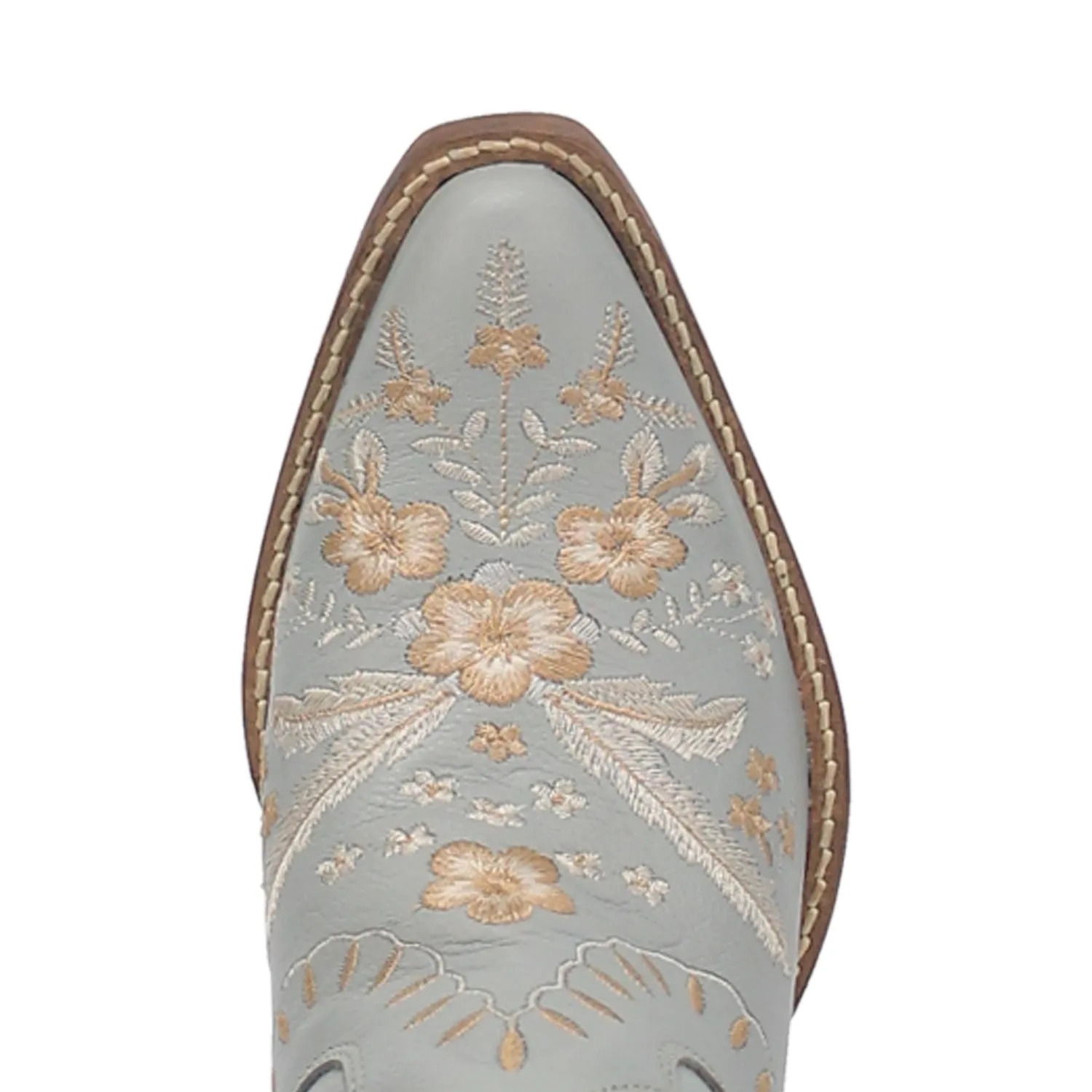 Dingo Womens Primrose Cowboy Boots Leather Blue Leather Boots Sale