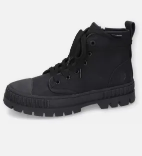 Flat Ankle Boots Dockers By Gerli Women Boots Black 52KC203-630101 115460