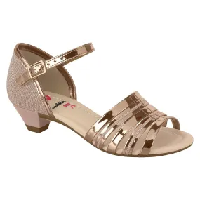 Asics Trabuco Max 3 Running Shoe Molekinha 2080-757 Girls Sandal in Rose Gold