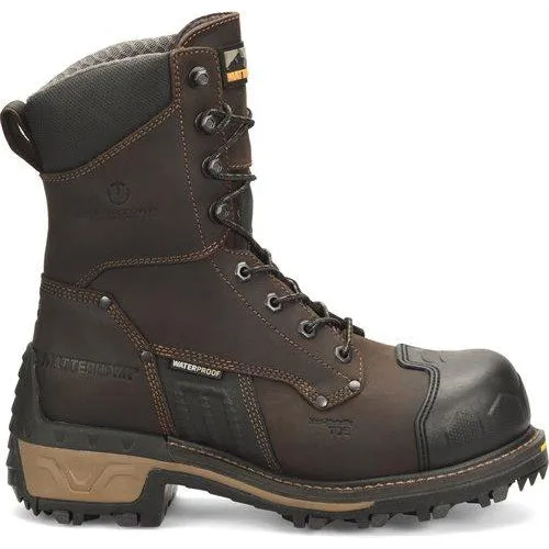 Matterhorn Men's Max 8" Composite Toe Waterproof Logger Work Boot Brown MT2560 Eh Rated Steel Toe Work Boots