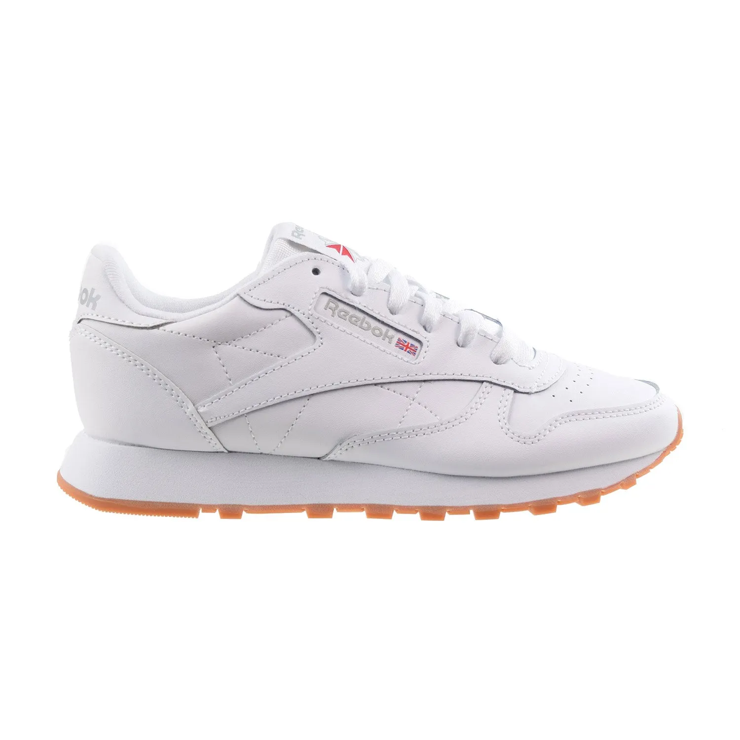 Reebok Classic Leather Big Kids' Shoes Footwear White-Rubber Gum Asics Gel-kinsei Max Running Shoes