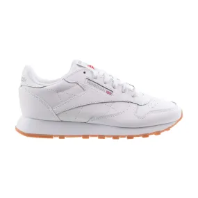 Reebok Classic Leather Big Kids' Shoes Footwear White-Rubber Gum Asics Infant Shoes