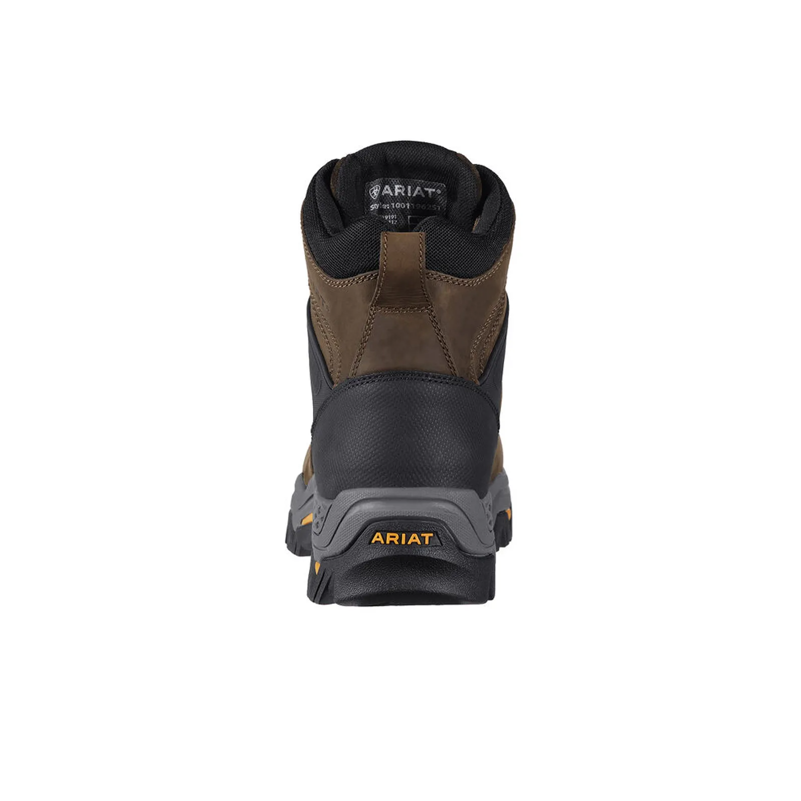 Ariat Workhog Trek 6" Waterproof Composite Toe Work Boot (Men) - Oily Distressed Brown Pull On Work Boots