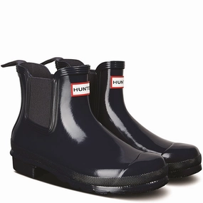 Hunter Womens Original Chelsea Gloss Boot Outdoor Ready City Comfort