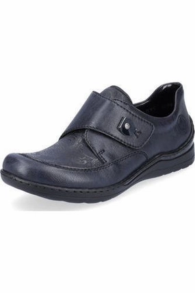 Rieker Ladies Shoes 48951-14 Navy Quick Pace