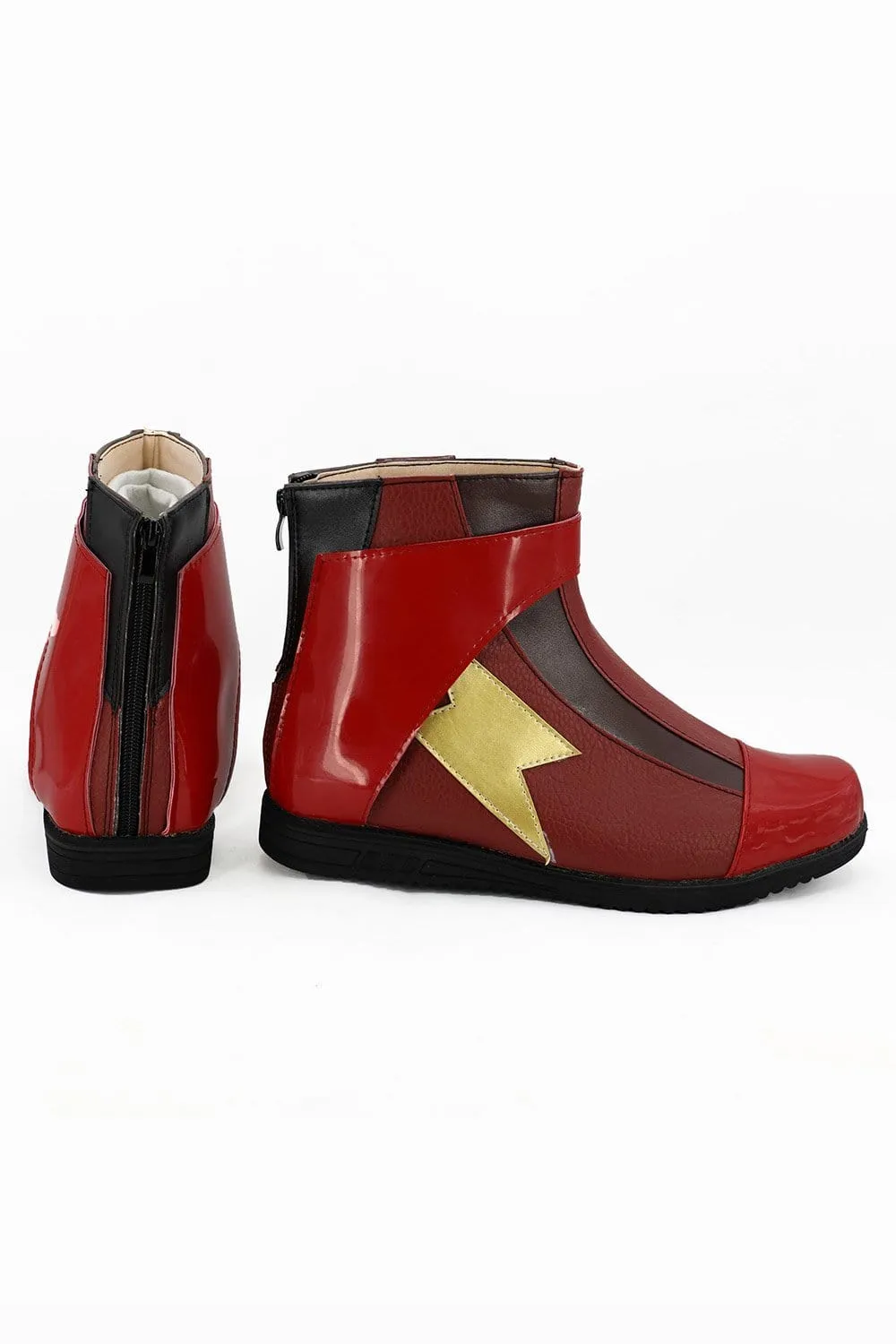 Adidas Cheer Shoes Justice League 2017 Barry Allen Flash Boots Cosplay Shoes