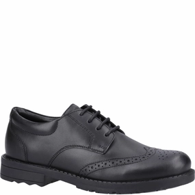Hush Puppies Brian Senior School Shoes Matte Finish