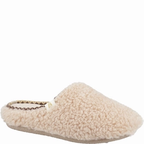 Hush Puppies Good Slipper Teddy Mule Adjustable Straps