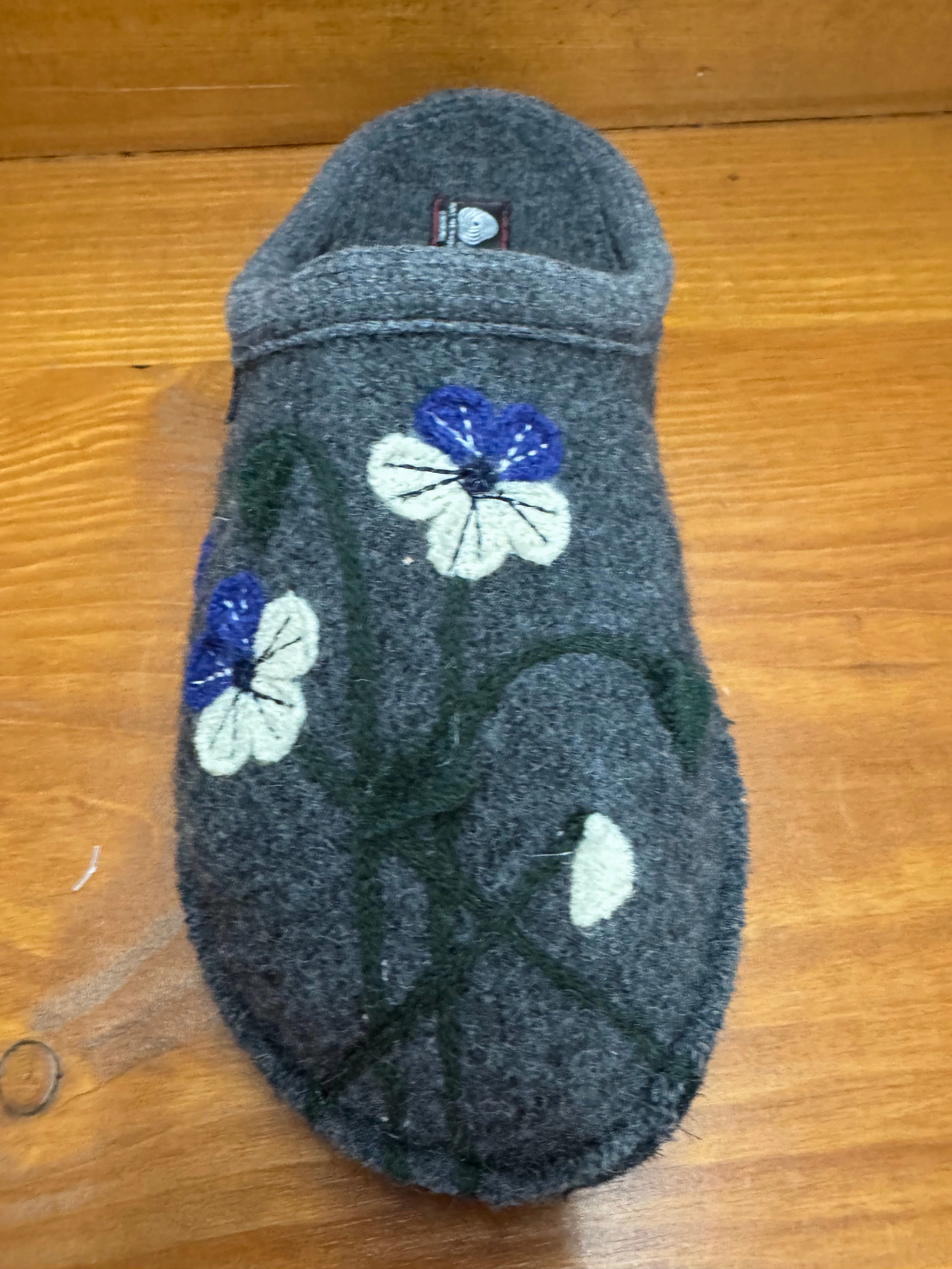 Lace Up Style Haflinger Viola Grey 313102-4