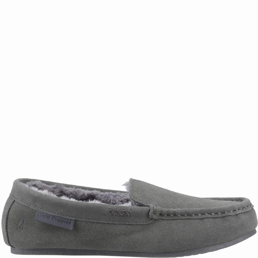 Hush Puppies Annie Mocassin Slipper Quick And Easy Foot Relaxation