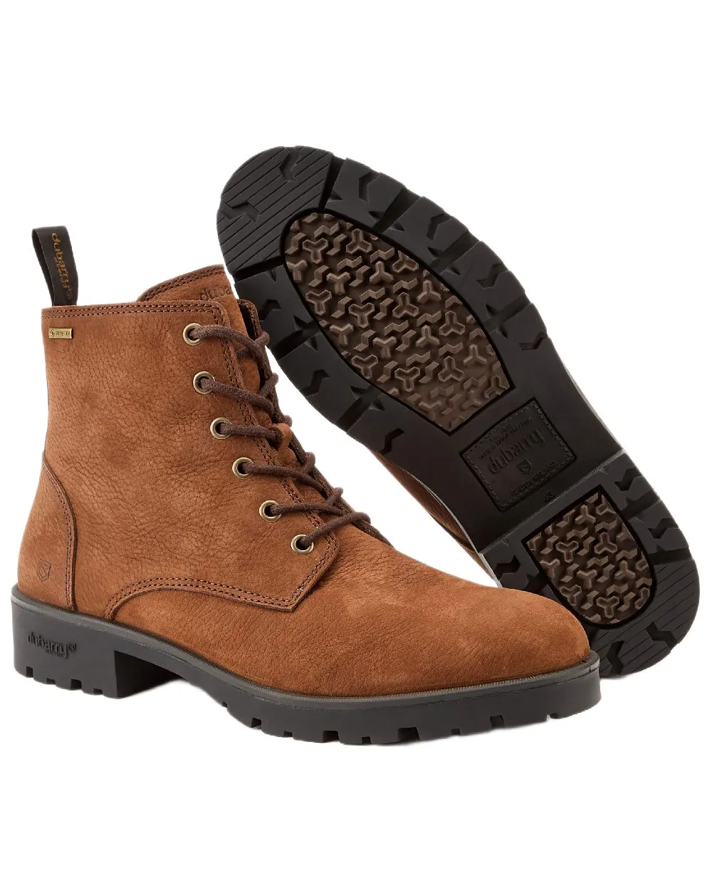 Dubarry Mens Ballywater Lace Up Country Boots Work Boots Puncture Resistant