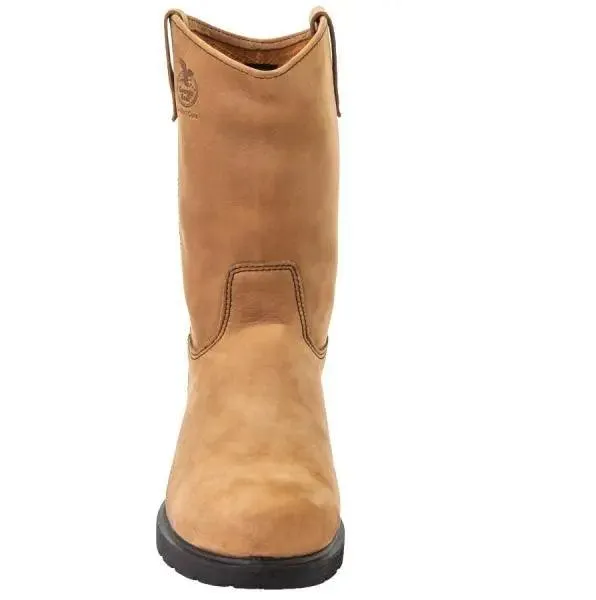 Work Boots With Warranty Georgia Farm & Ranch Wellington Comfort Core Work Boots G4432