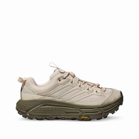 Hoka All Gender Mafate Three2 -  Oat Milk / Eucalyptus Comfort Padding Around Ankle