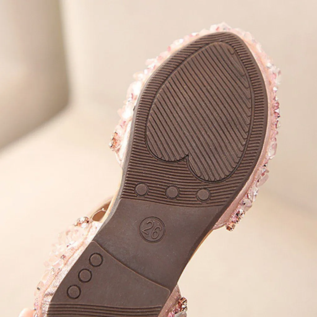 Crystal Bowknot Princess Sandal - Priority Shipping Skechers Luxe Foam Sandals
