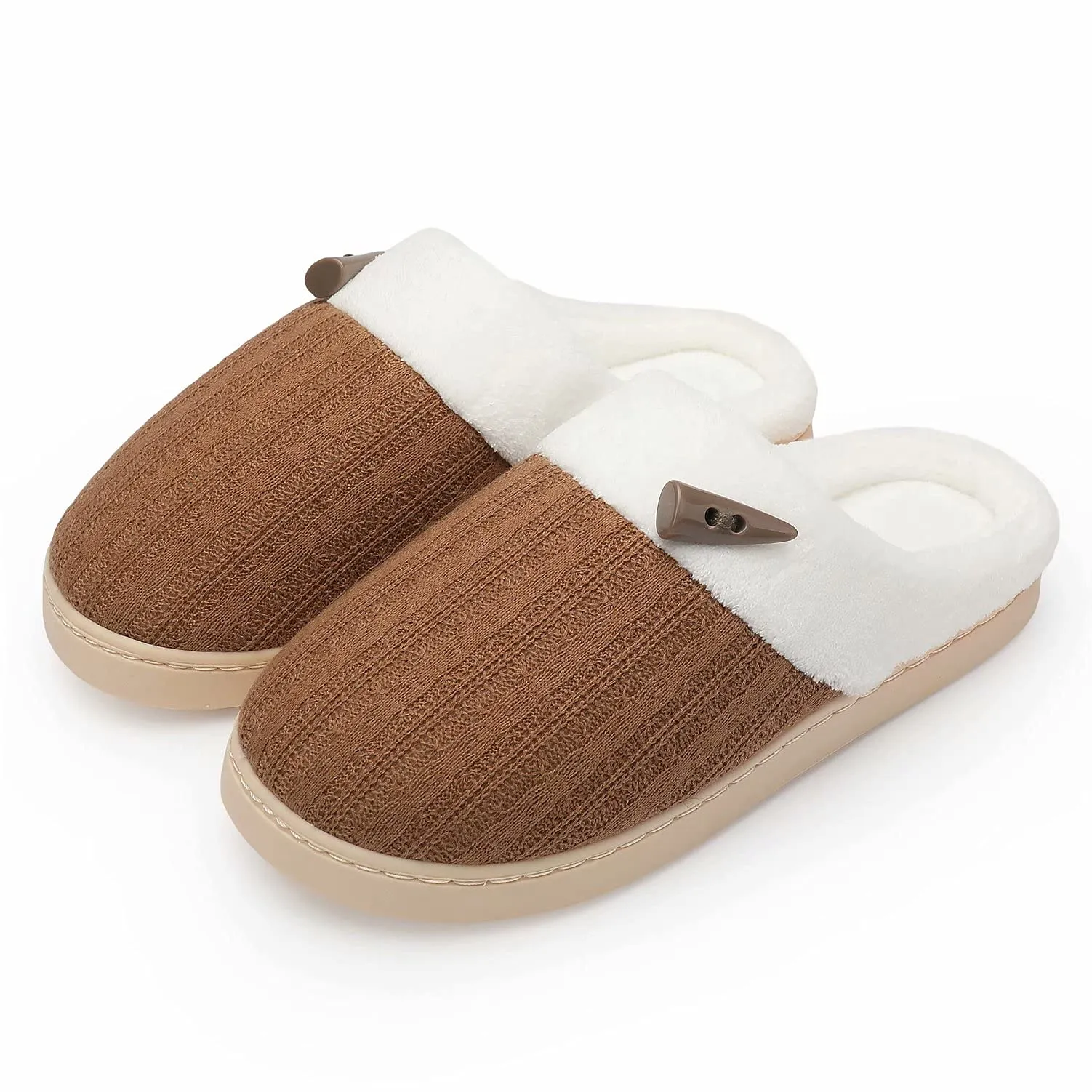 NineCiFun Slippers for Women Slip On Memory Foam Comfy House Shoes Slippers In Amazon