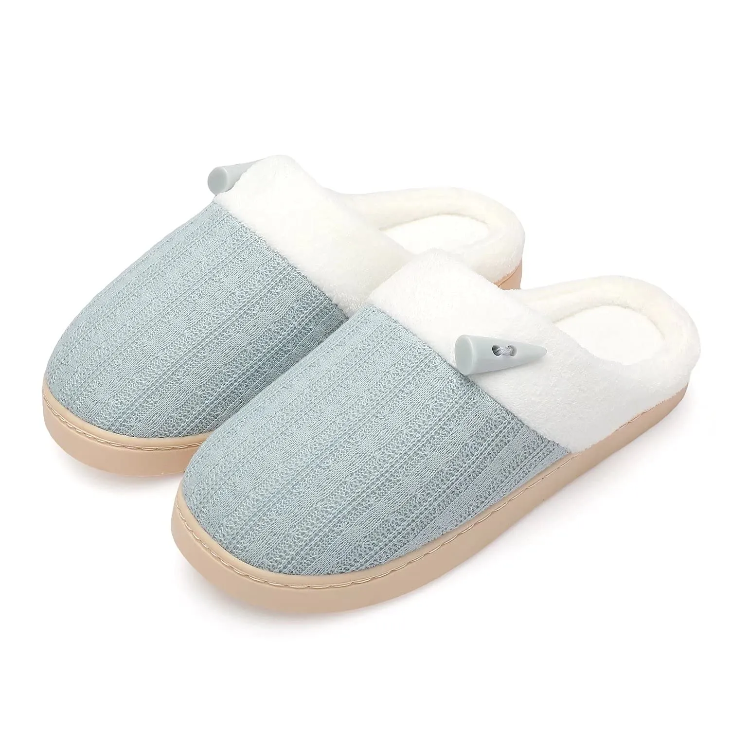 NineCiFun Slippers for Women Slip On Memory Foam Comfy House Shoes Cop Slide Video