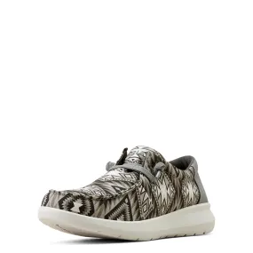 Comfortable Cowboy Boots ARIAT MEN'S HILO GREY SOUTHWESTERN