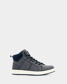 Dune Hi Navy Good Traction Resilient Sole