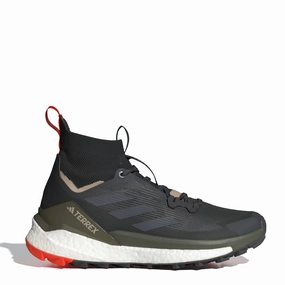 with padded collars for solo trips Adidas Terrex Free Hiker 2 Hiking Shoe Carbon / Grey Six / Core Black