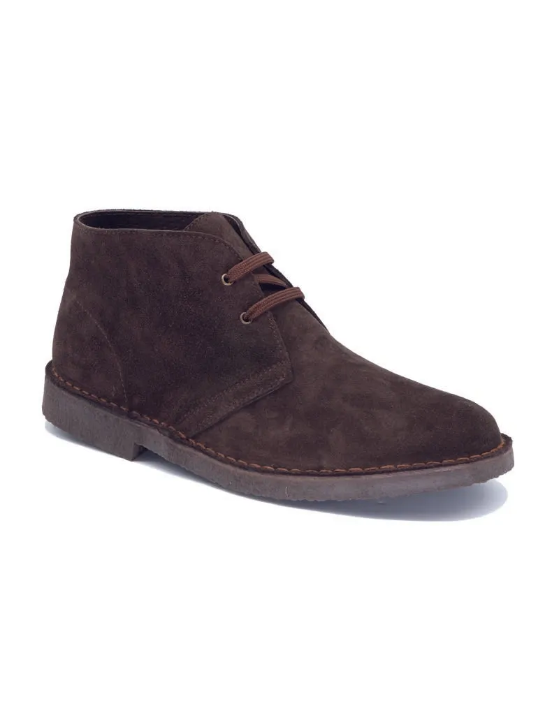 Dress Shoes Good For Feet Iberocal Desert Boot Serraje Brown (87000)