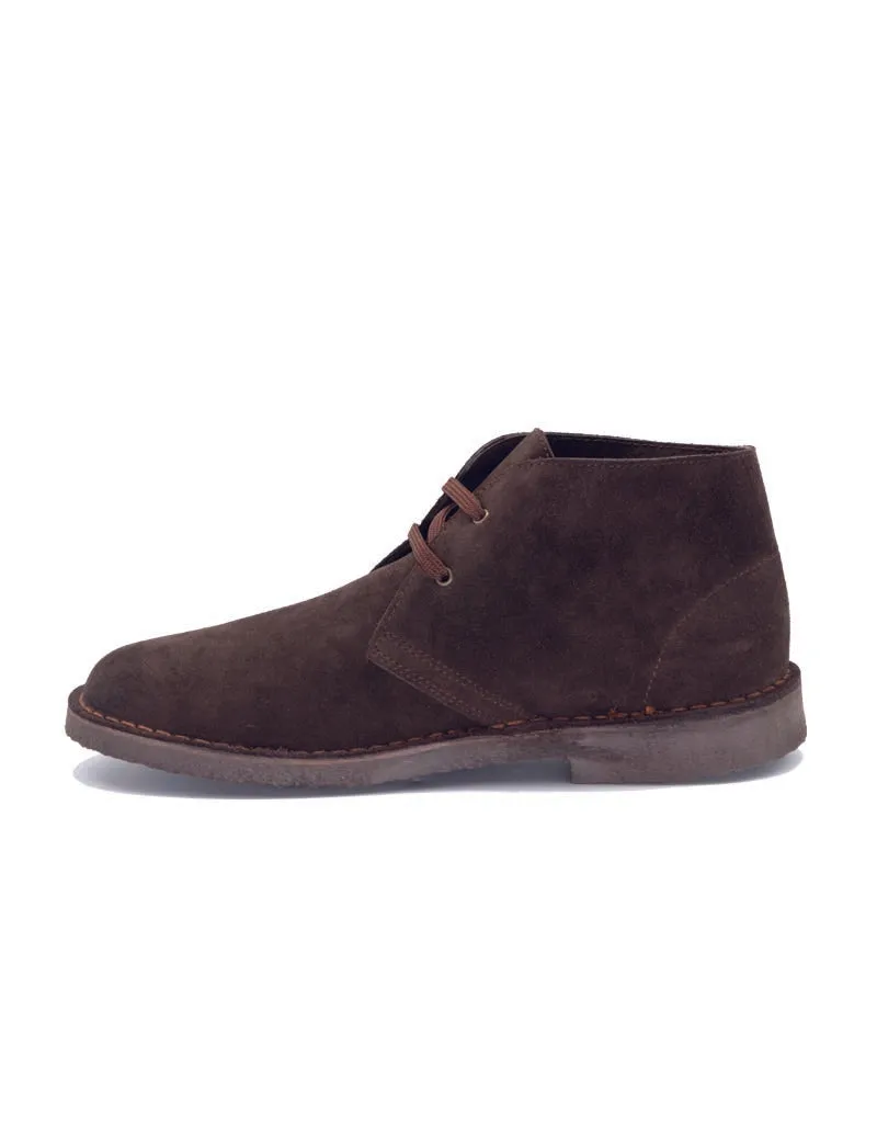 Heeled Dress Shoes Iberocal Desert Boot Serraje Brown (87000)