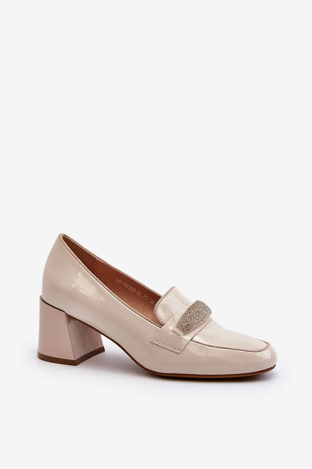 Block heel pumps model 193919 Step in style High Heels On My Tippy Song