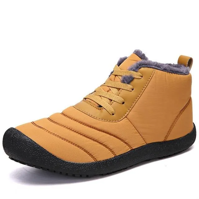 Super Warm Men Boots Adidas Stability Running Shoes