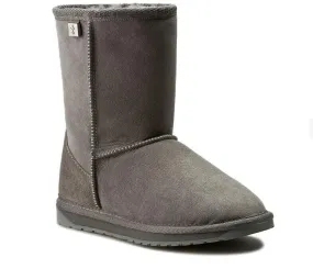 Highest Rated Snow Boots Emu Australia Platinum Stinger Lo Womens Suede Snow boots WP10002-CHARCOOL NEW