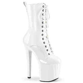 ENCHANT-1040 Pleaser White Patent Sexy Platform Shoes (Pole Dancing Heels) Best Asics Lightweight Running Shoes