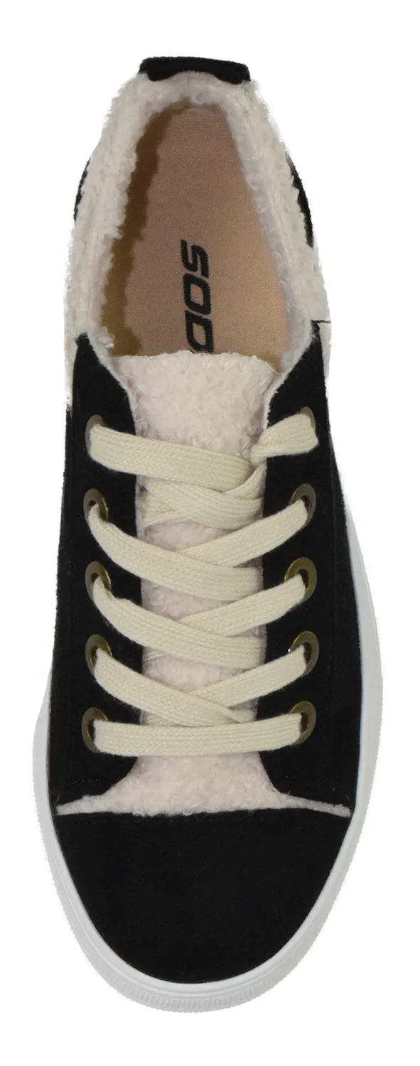 ENDEAR-G Black Soda Dr Marten Loafers